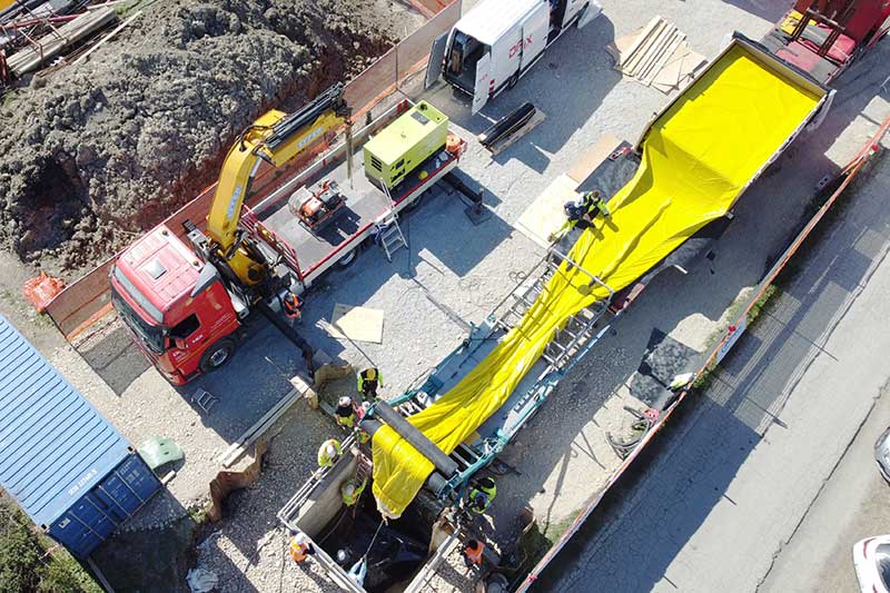 庆安管道紫外光固化修复的步骤是怎样的?