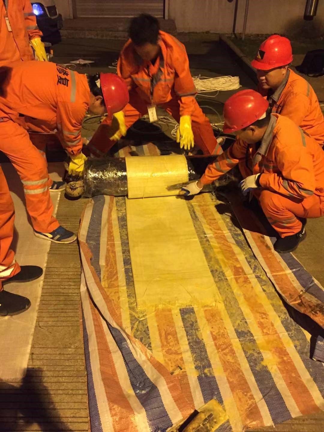 庆安CIPP局部树脂固化法